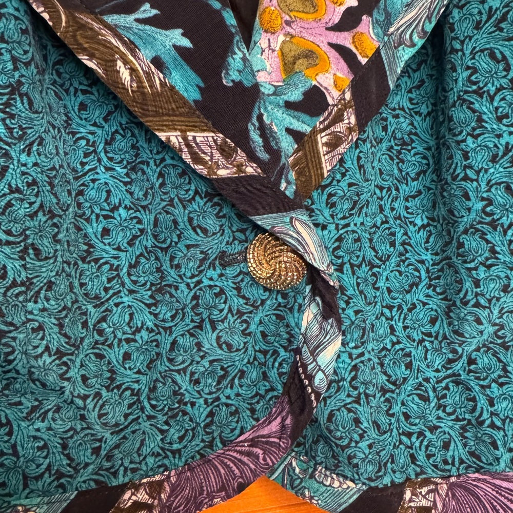 90’s Vintage Componix Mixed-Print Blazer - image 4